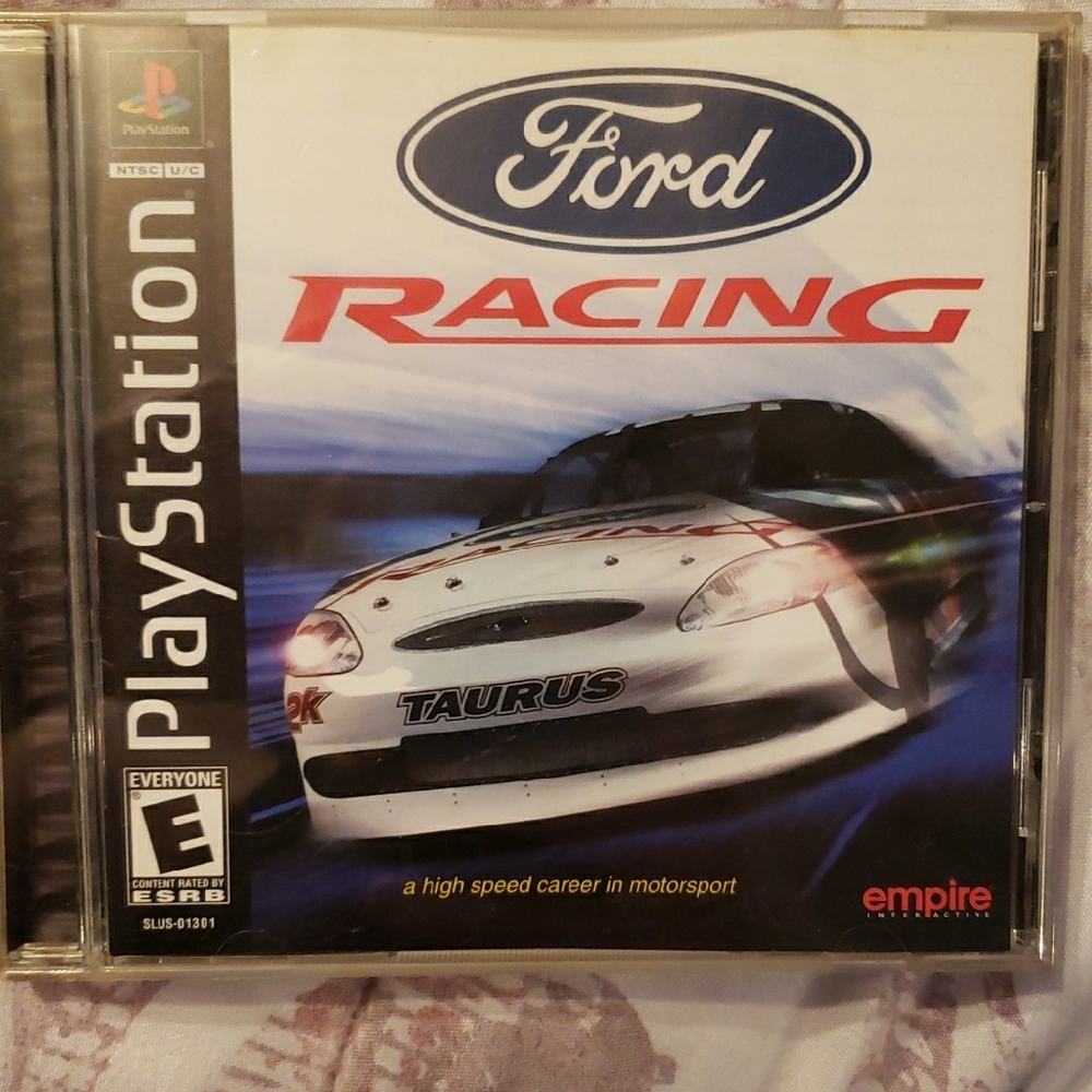 Ford Racing PlayStation Game